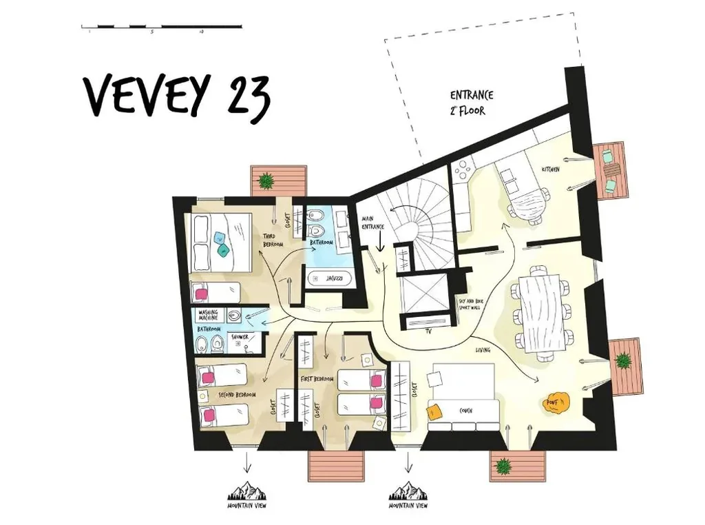 Alp Apartments SKI & BIKE – Vevey23
