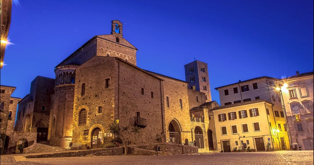 Il centro storico di Anagni, la città dei papi