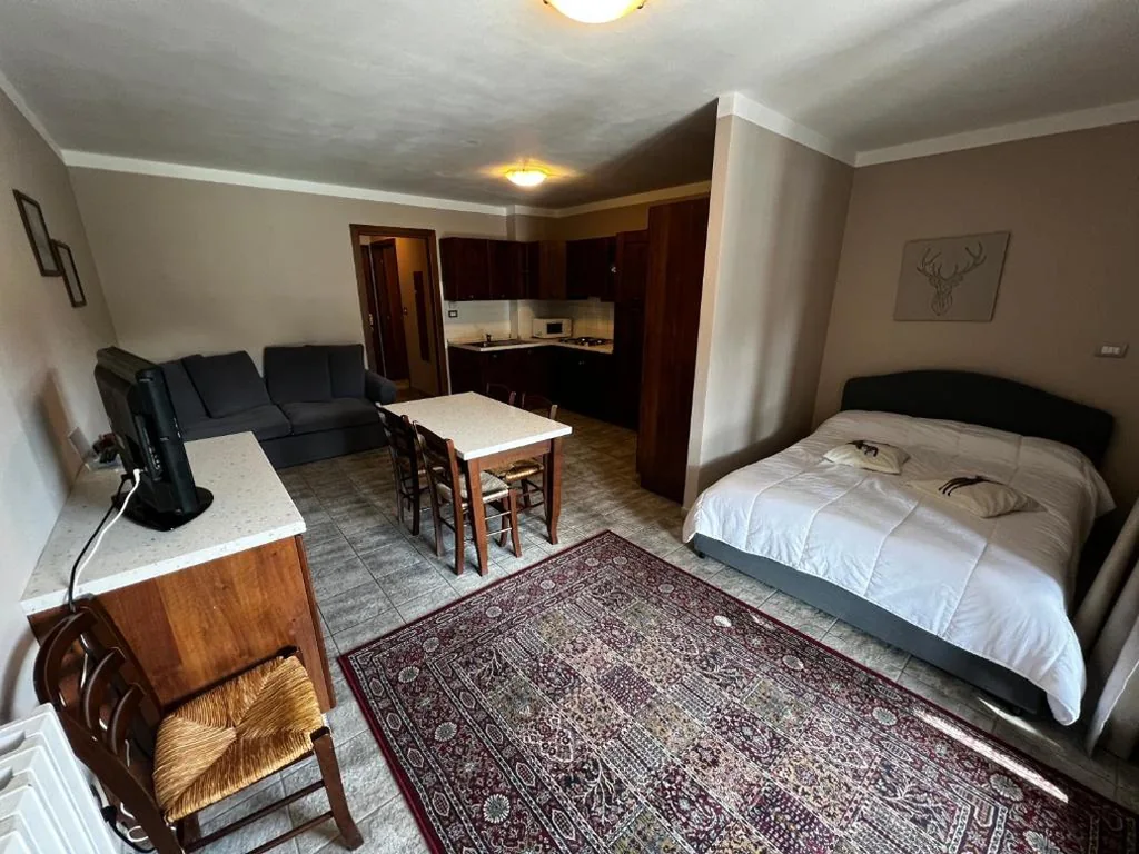 Appartamento con 1 Camera da Letto, Balcone e Vista Montagne — Chalet Edelweiss – Gruppo Estella Hotels
