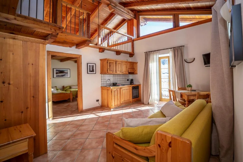 Appartamento con 2 Camere da Letto — Residence Cascina Genzianella