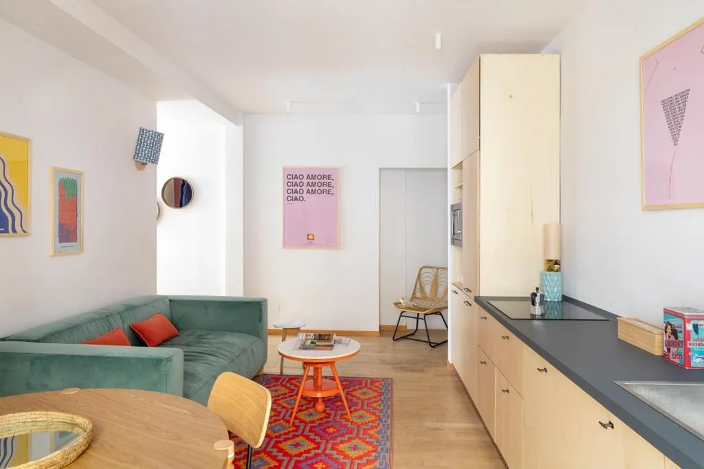 Appartamento con 2 Camere da Letto — Salotto Monti