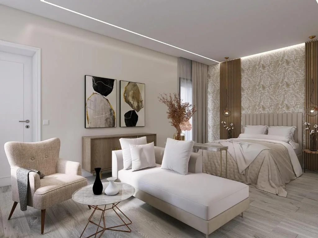 Appartamento Deluxe con 2 Camere da Letto e Balcone — Ripetta Grand Suites