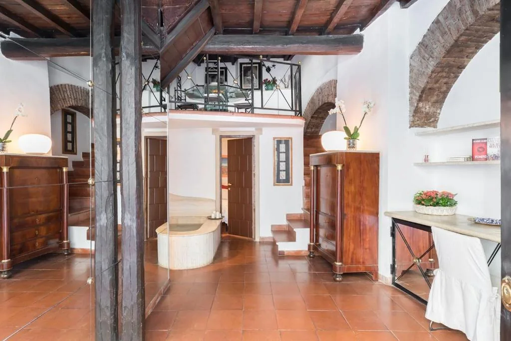 Loft Apartment with 2 Bedrooms — Cedro Terrace&Jacuzzi – Loft in Trastevere