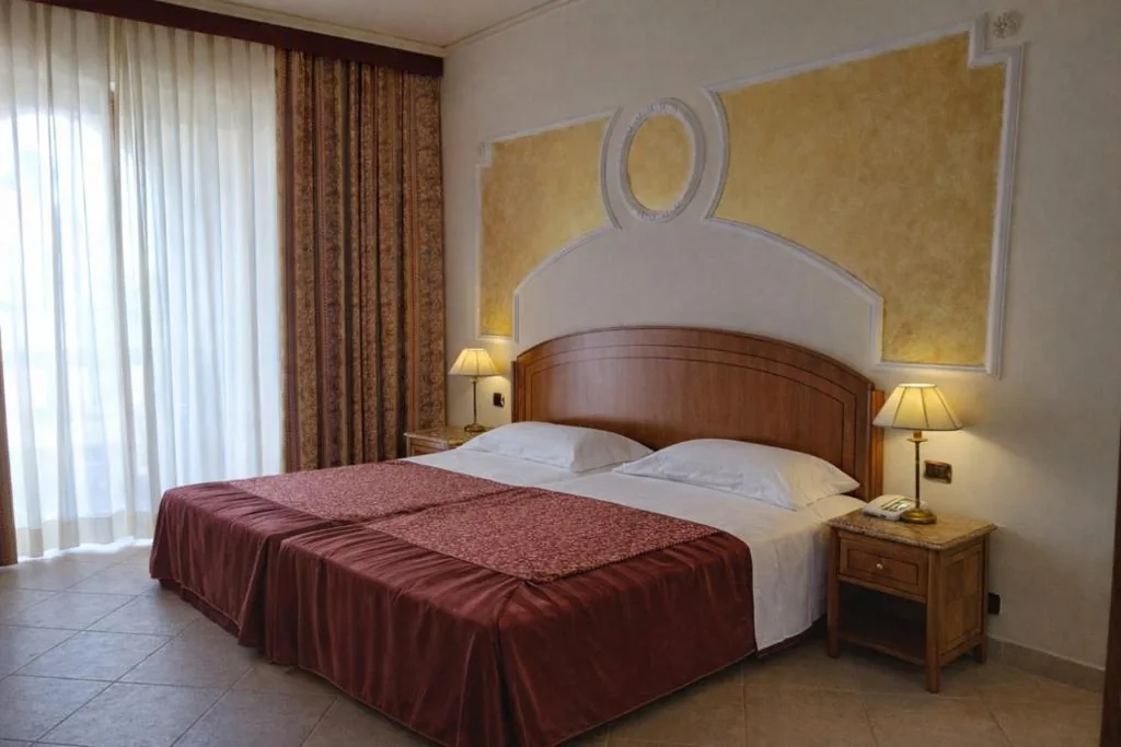 Twin Room with Mountain View — Parco dei Principi Hotel – Roccella Jonica