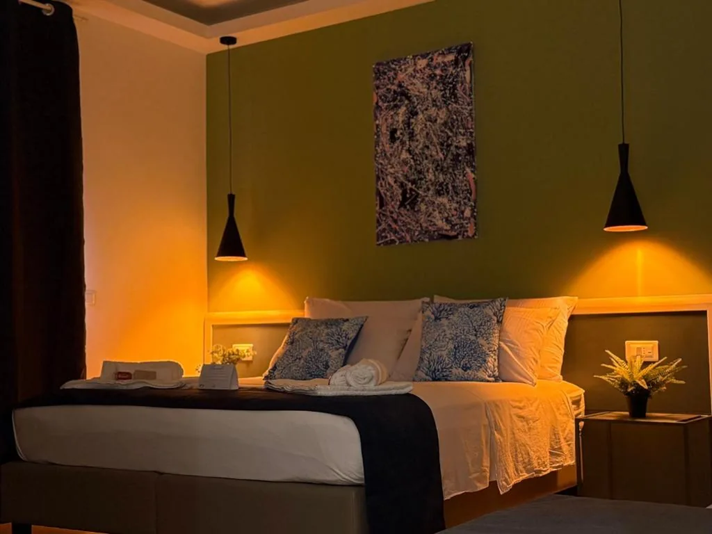 Double or Twin Room with City View — Casa Teresa Guest Rooms