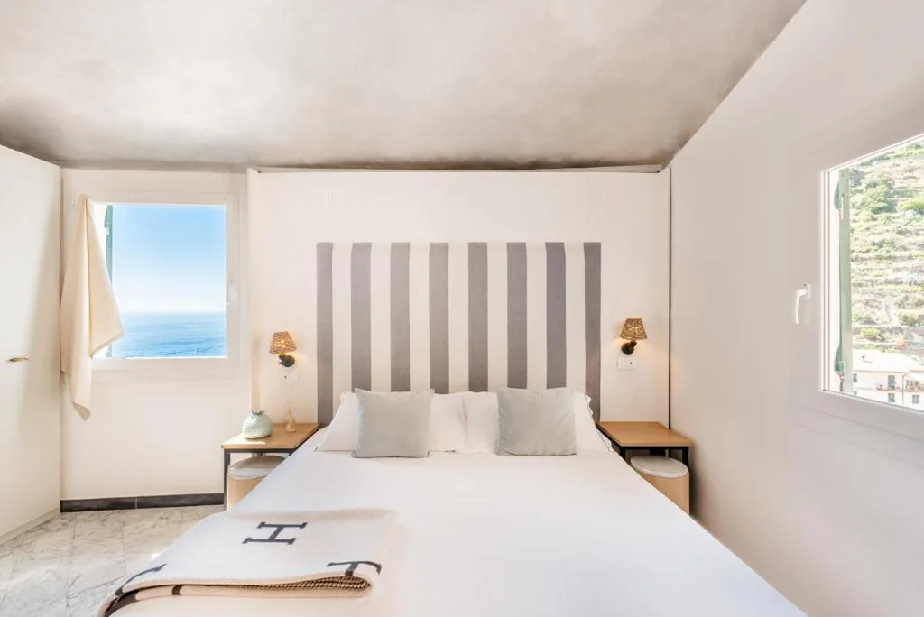 Classic Double/Twin Room with Sea View — La Torretta Lodge