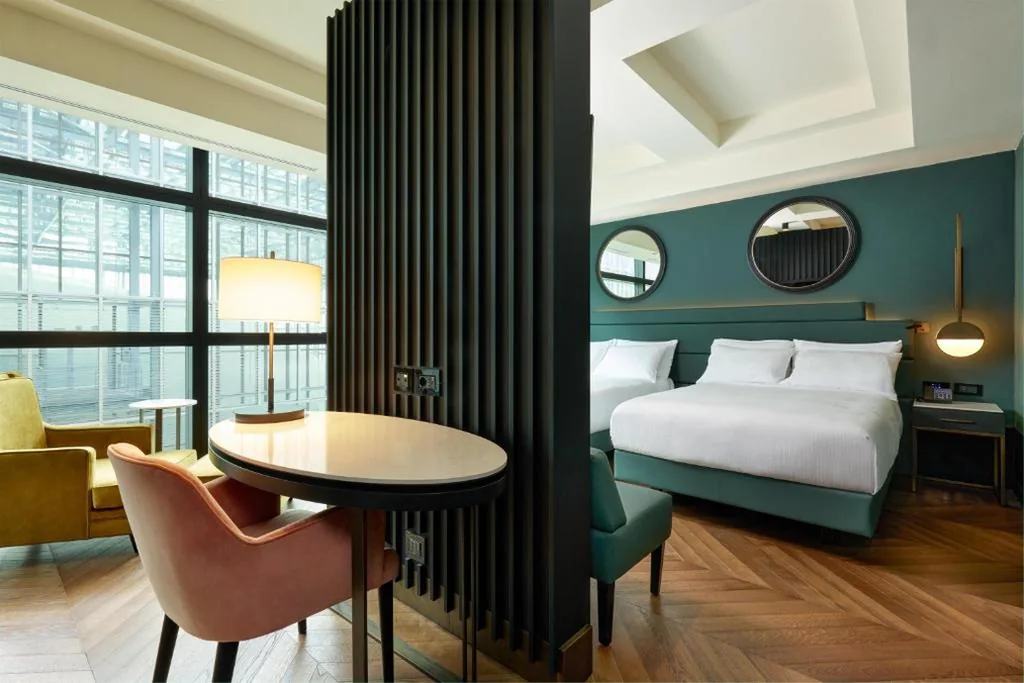 Deluxe Room with 2 Double Beds — Hilton Rome Eur La Lama