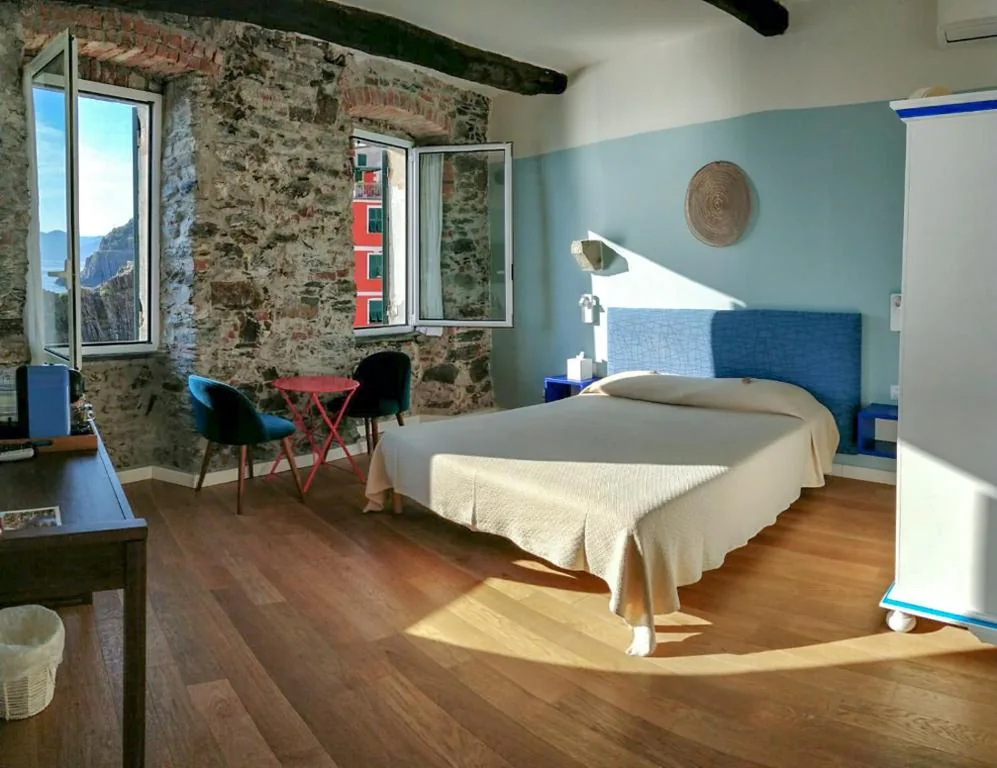 Deluxe Double Room with Sea View — Orto al Mare Room Rental