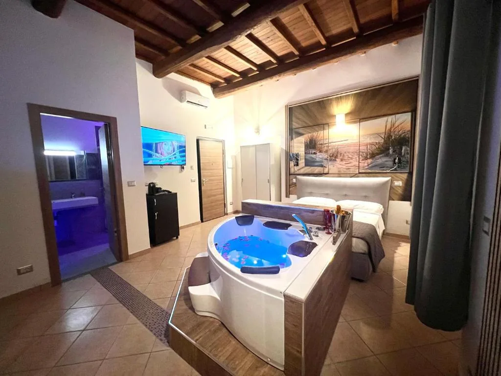 Camera Deluxe Matrimoniale con Vista Mare — Sealovers house Sea view Deluxe