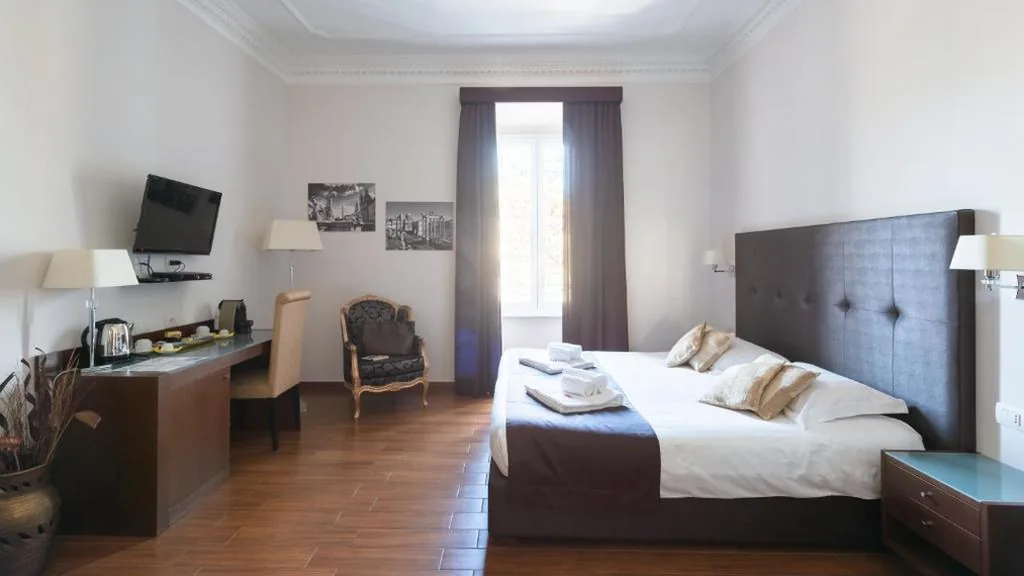 Camera Deluxe Matrimoniale/Doppia con Letti Singoli — A Trastevere da M.E.