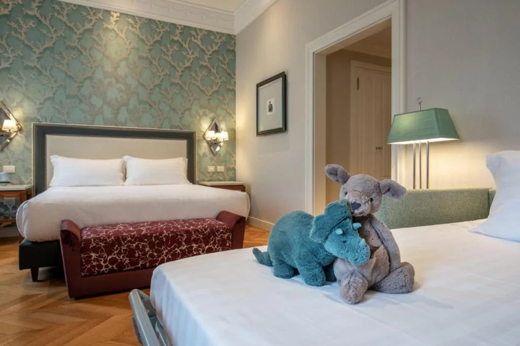 Camera Deluxe Matrimoniale/Doppia con Letti Singoli — Rose Garden Palace Roma by OMNIA hotels