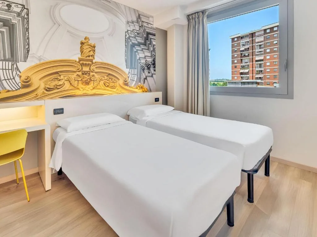 Camera Doppia con Letti Singoli — B&B HOTEL Torino Orbassano