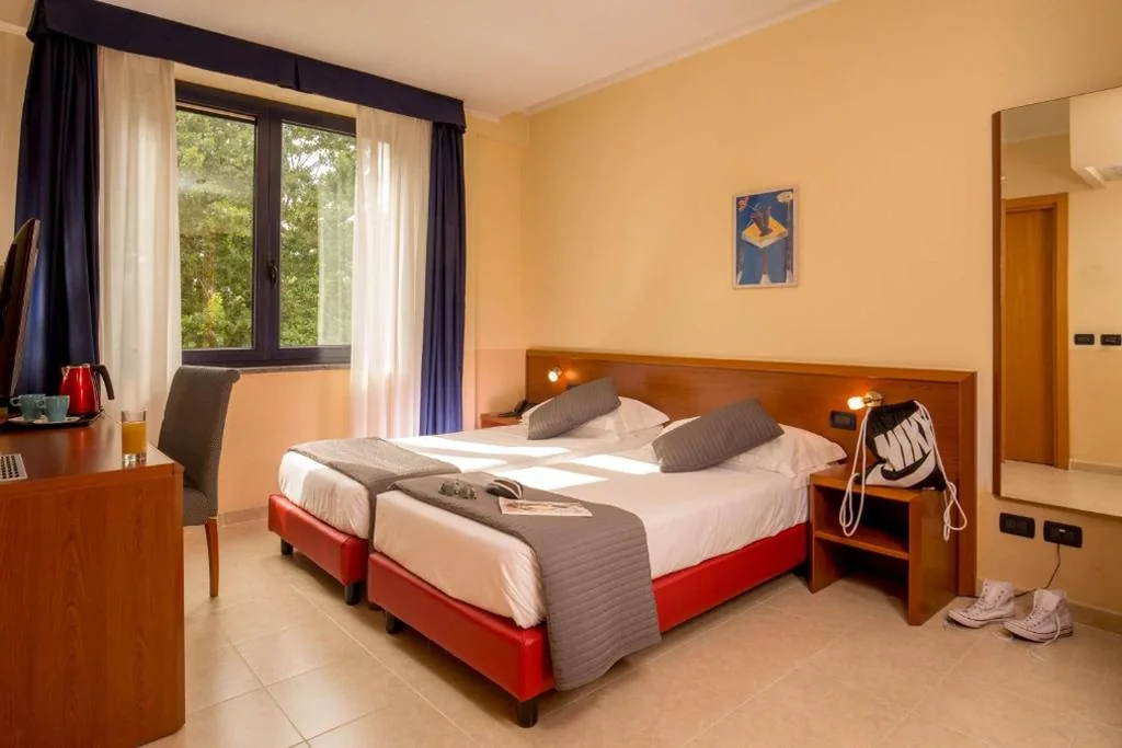 Camera Doppia con Letti Singoli — Best Western Blu Hotel Roma