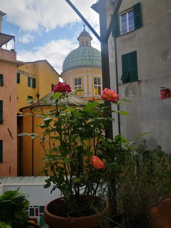 Camera Doppia con Letti Singoli con Bagno Privato — Lavagna Uno