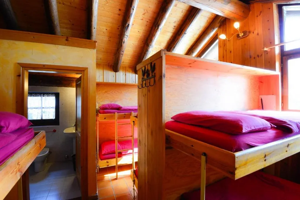 Camera Doppia con Letti Singoli — Rifugio Vieux Crest