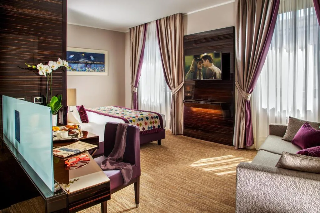 Camera Executive Matrimoniale/Doppia con Letti singoli — Gioberti Art Hotel
