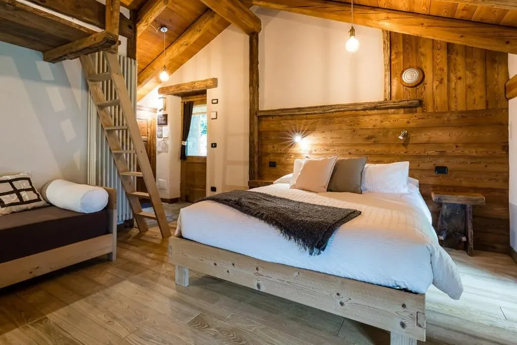 Family Room with Mountain View — Chambres d’Hôtes – Li Tzatagni
