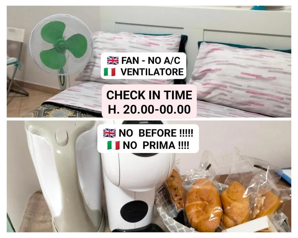 Camera Matrimoniale con Bagno in Comune — La Perla B & B CHECK IN TIME DA FROM H 20 PM