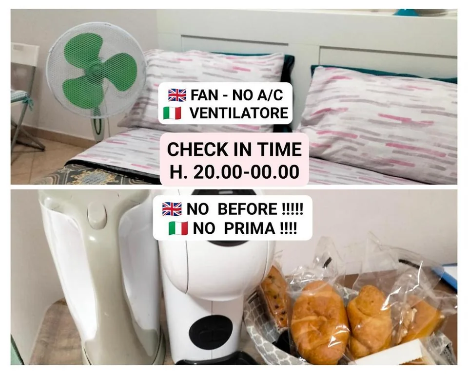 Camera Matrimoniale con Bagno in Comune — La Perla B & B CHECK IN TIME DA FROM H 20 PM