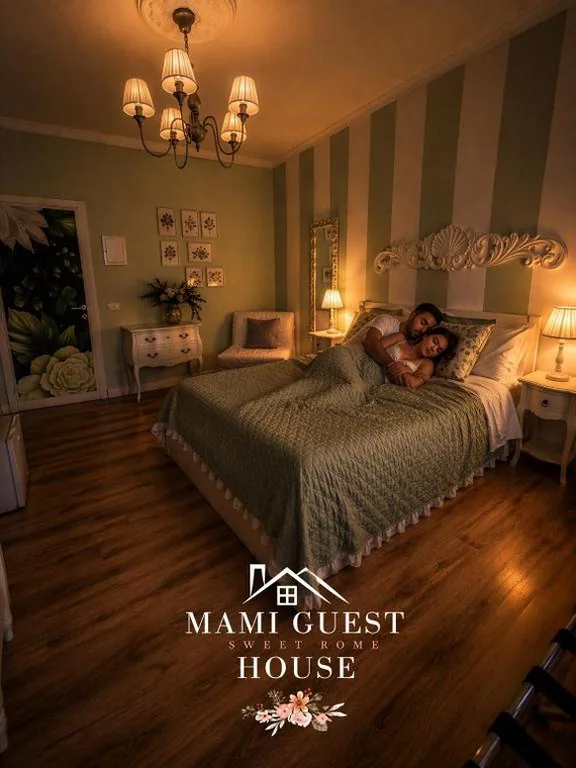 Camera Matrimoniale con Bagno Privato Esterno — Mami Guest House Rome Vatican St Peters