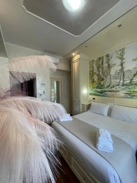 Double Room with Private Bathroom — Rome Opera Theatre Rooms by Dama – Termini Station & Rome City Center