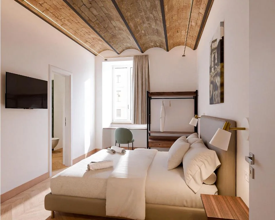 Double Room with Private Bathroom — Urban Vatican Rooms