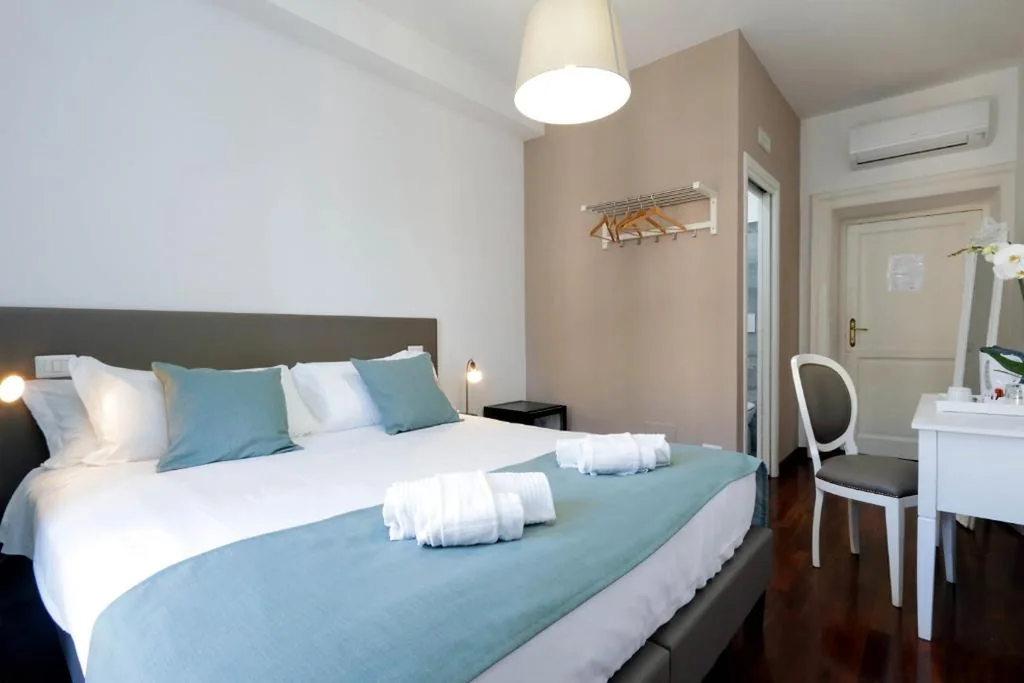 Double Room with Balcony — Midnight in Rome Guest House