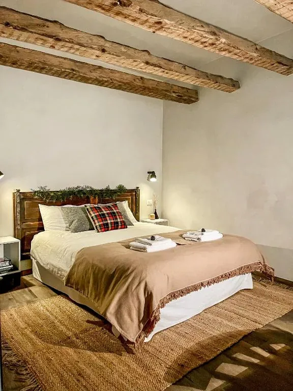 Double Room with Patio — Maison de la montagne – Chambres & Relax