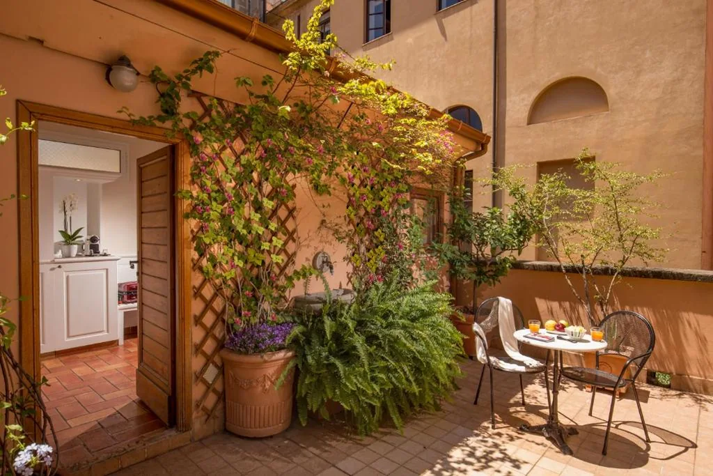 Double Room with Terrace — Aenea Inn