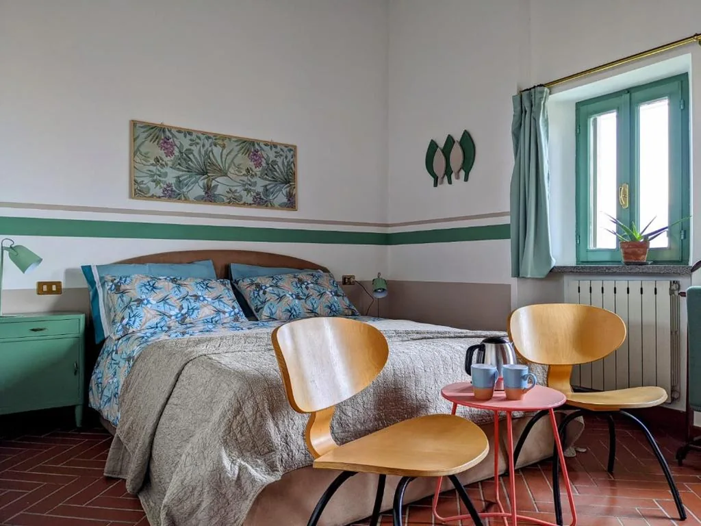 Camera Matrimoniale con Vista Lago — B&B Il Poggiolo
