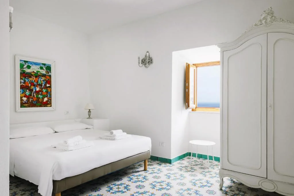 Camera Matrimoniale con Vista Mare — Hotel Torre Dei Borboni