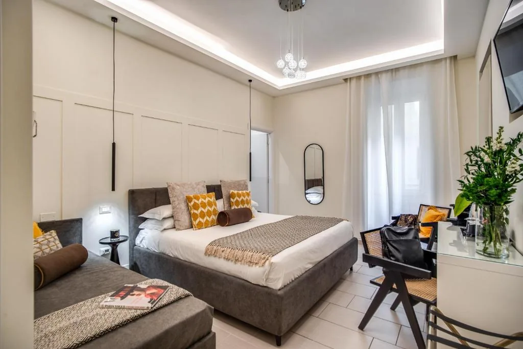 Deluxe Double Room — Borgognona Rooms