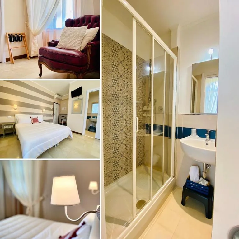 Deluxe Double Room with Balcony and Sea View — Cá Leon