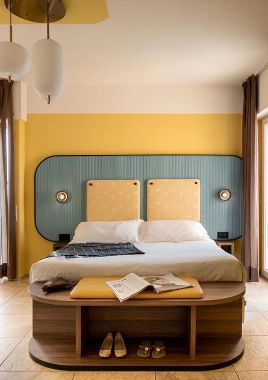 Camera Matrimoniale Deluxe con Balcone e Vista Mare — Hotel Jolly Roger