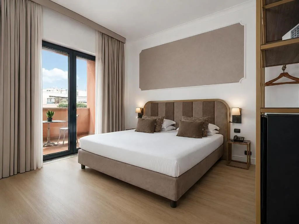Camera Matrimoniale Deluxe con Balcone — Grand Hotel Tiberio
