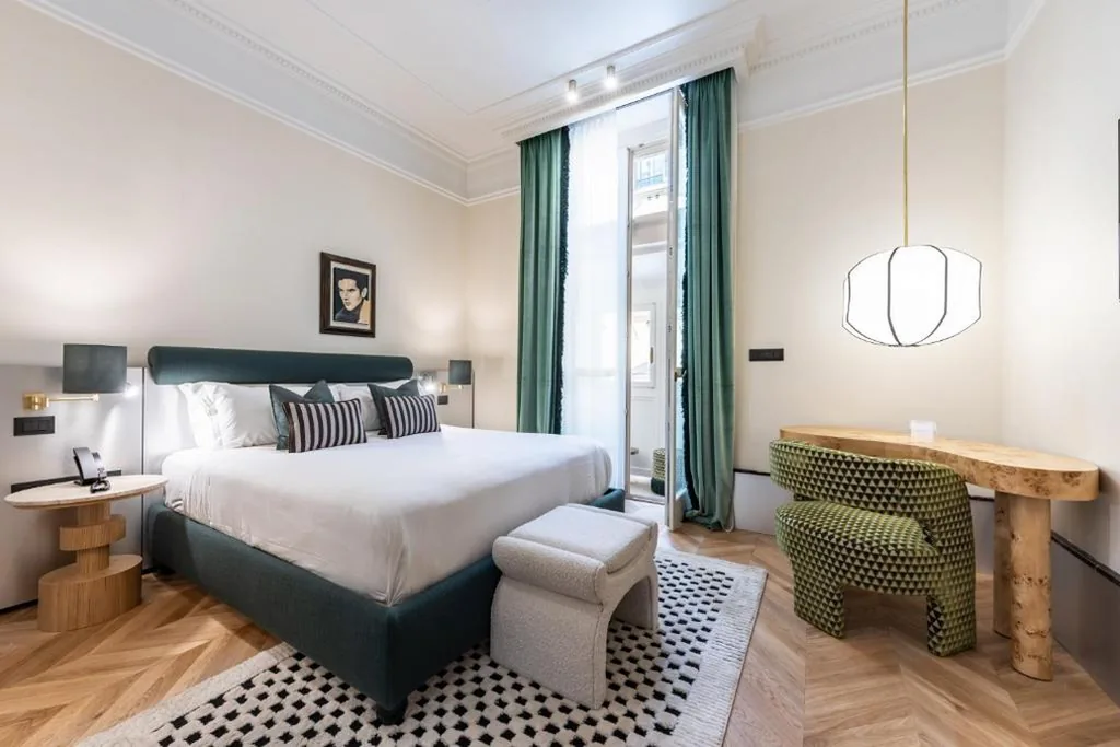 Deluxe Double Room with Balcony — The Couper Umiltà