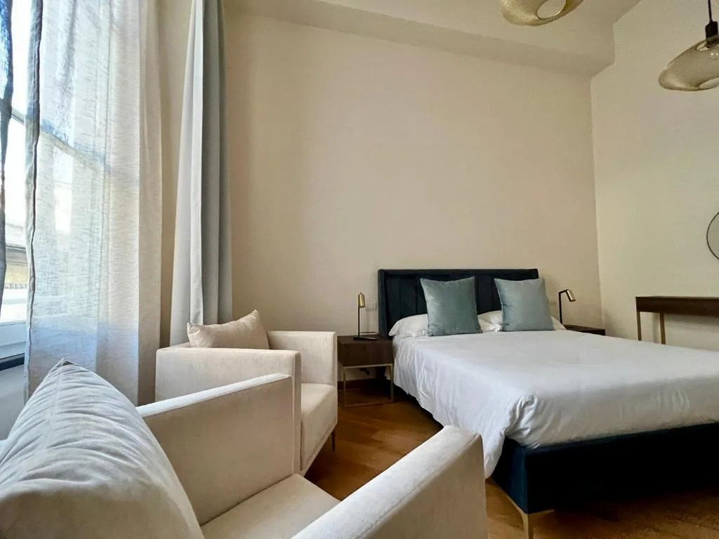 Deluxe Double Room with Shower — The Seven Suites