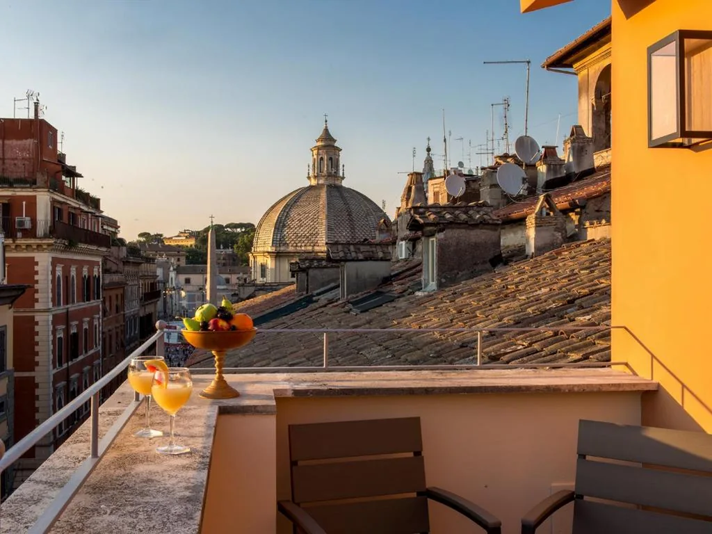 Deluxe Double Room with Terrace — Rarity Suites