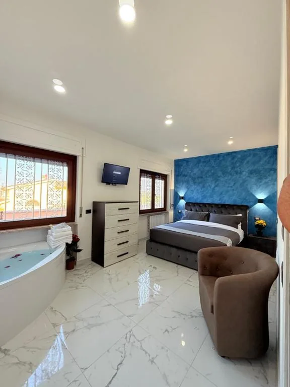 Camera Matrimoniale Deluxe con Vasca — ROME PLACE guest house