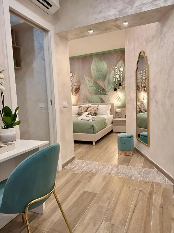 Deluxe Double Room — HeySuite Villa – Luxury House Fiumicino – navetta FCO gratuita
