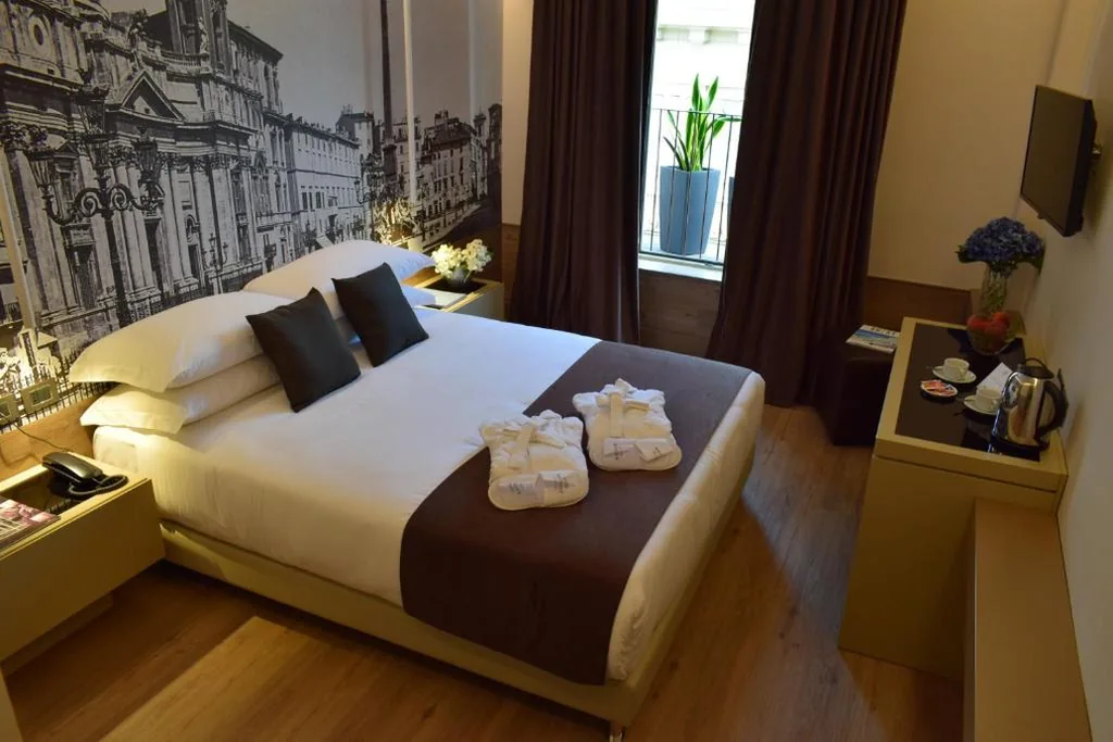 Deluxe Double Room — Raeli Hotel Archimede
