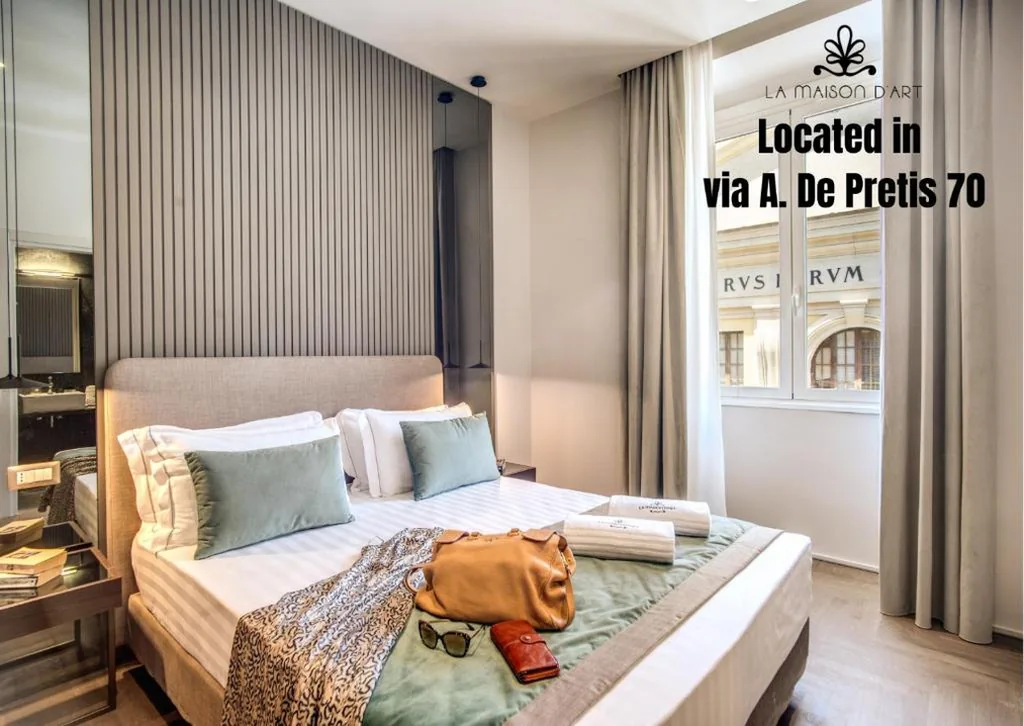 Double Room - Annexe Via Agostino De Pretis 70 — Hotel 77 Seventy-Seven – Maison D’Art Collection