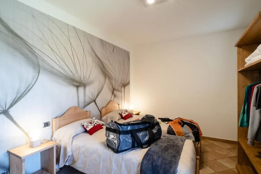 Camera Matrimoniale/Doppia con Letti Singoli — CASA BART, Bike and Outdoor Hospitality