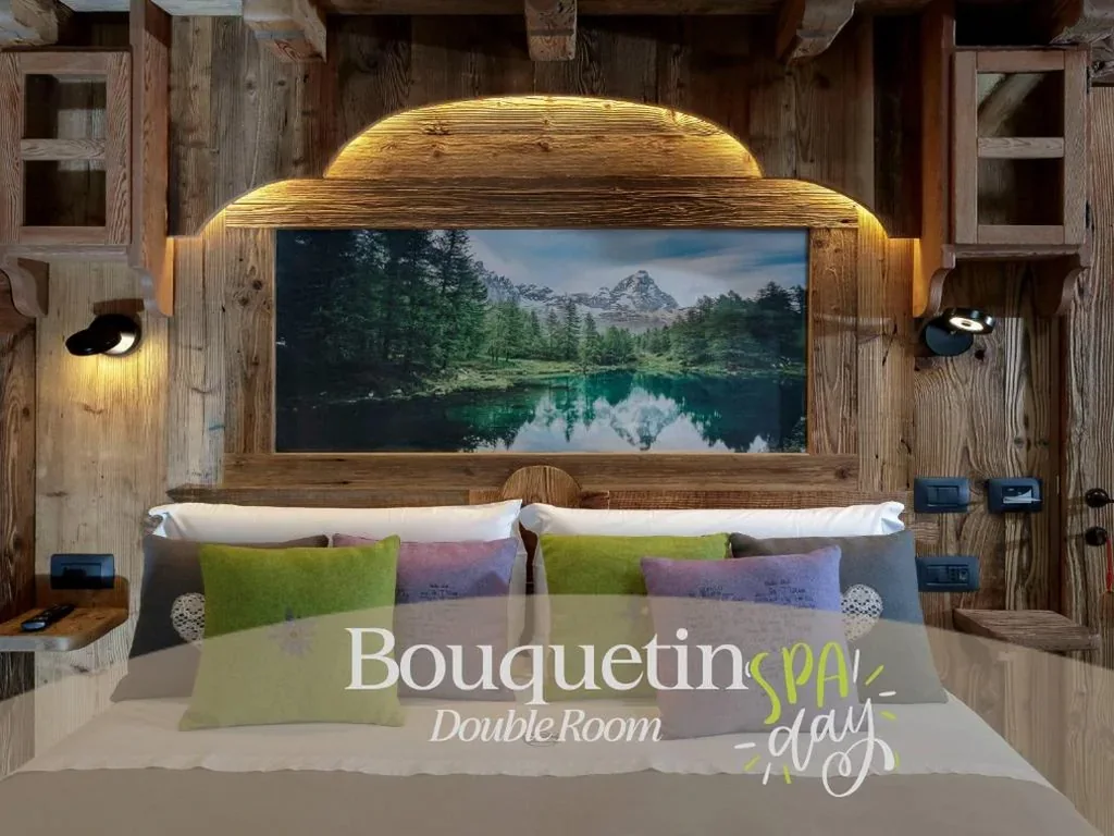 Camera Matrimoniale/Doppia con Letti Singoli con Accesso Spa — Francois Boutique Rooms – Matterhorn Retreat & SPA in Cervinia