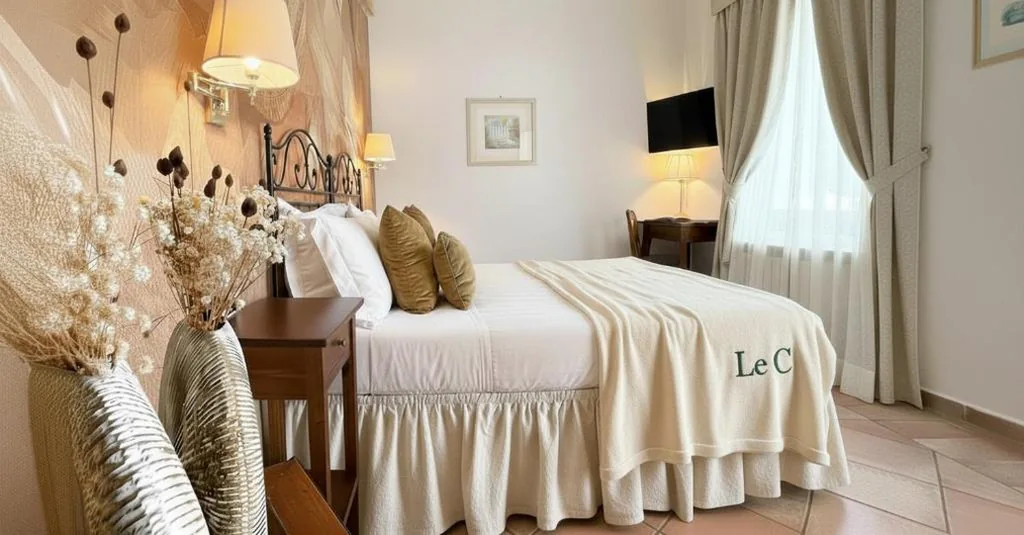 Camera Matrimoniale/Doppia con Letti Singoli con Accesso Giardino — Le Clarisse Trastevere