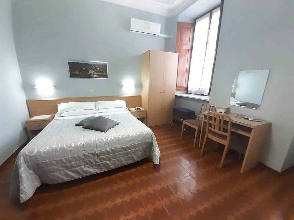 Camera Matrimoniale/Doppia con Letti Singoli con Bagno Privato — Hotel Alba Torino centro