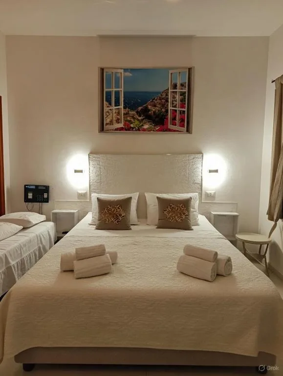 Camera Matrimoniale/Doppia con Letti Singoli con Bagno Privato Esterno — Hotel Birillo