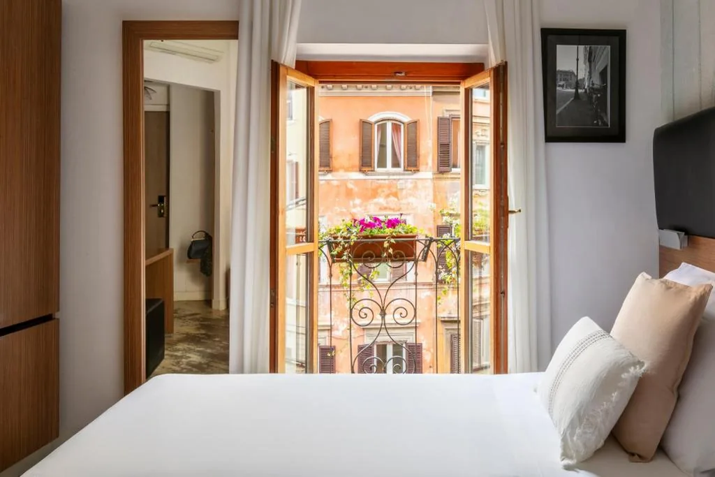Camera Matrimoniale/Doppia con Letti Singoli con Balcone — Hotel Concordia