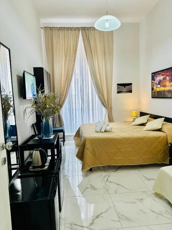 Camera Matrimoniale/Doppia con Letti Singoli con Bagno — Kambal Maison
