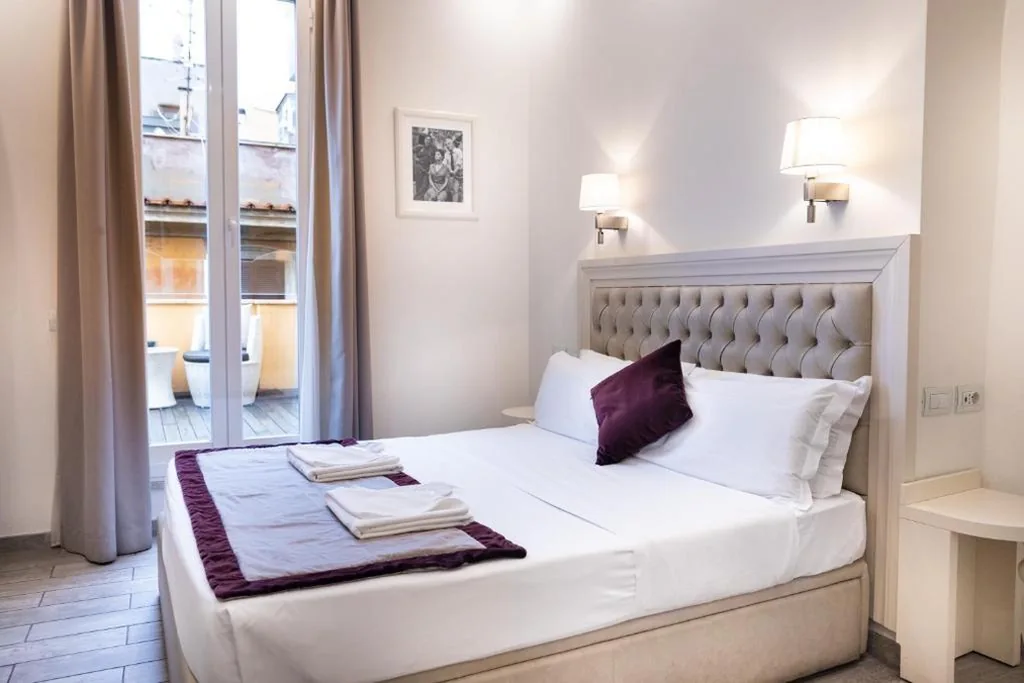 Camera Matrimoniale/Doppia con Letti Singoli con Terrazza — Relais Monti